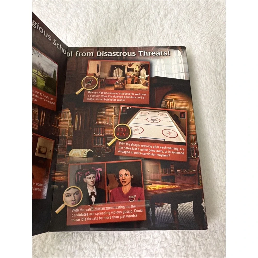 Nancy Drew Warnings At Waverly Academy 21 PC CD ROM NIP New Sealed Mystery 2009
